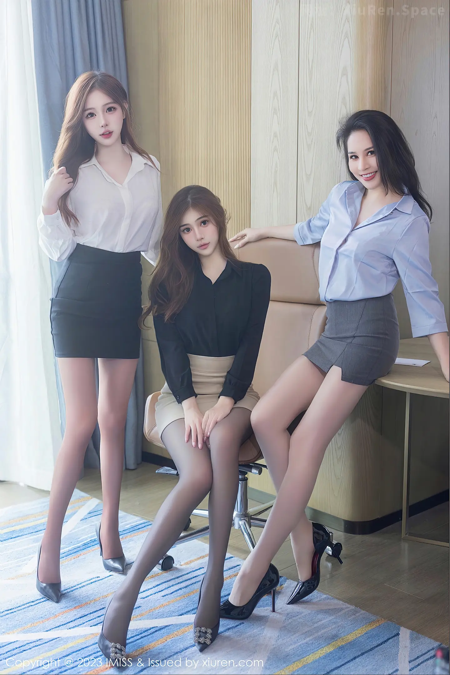 图片[6]-[IMISS爱蜜社]Vol.743 模特Lavinia肉肉＆Jermy＆Lindalinda性感姐妹花私房内衣写真57P-秀人网官方网站